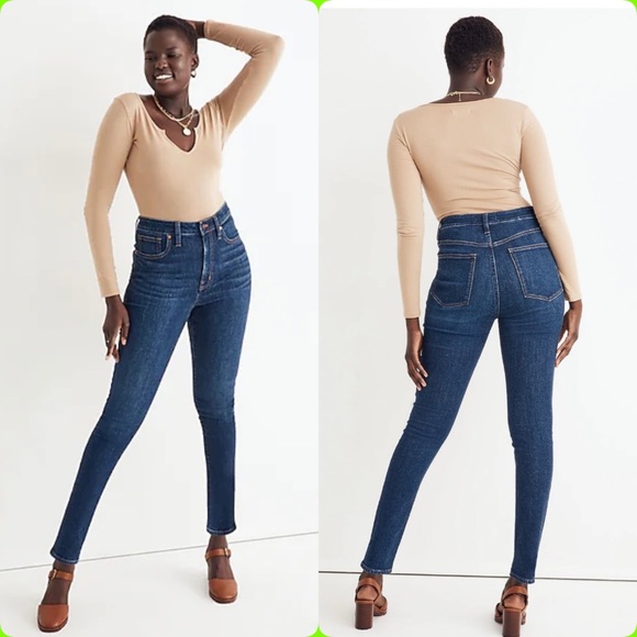 Madewell Denim - Madewell Curvy High-Rise Skinny Jeans Size 26